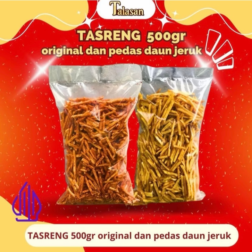 

TASRENG 500 GRAM ORIGINAL DAN PEDAS DAUN JERUK