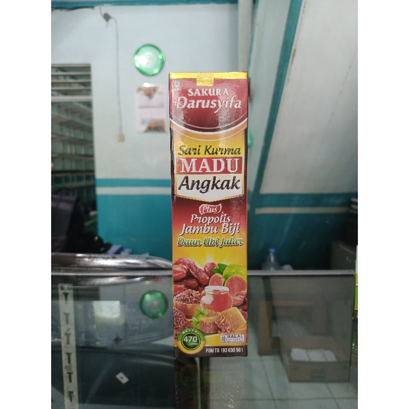 

MADU ANGKAK SARI KURMA PLUS PROPOLIS JAMBU BIJI DAUN UBI JALAR ISI 470Gram / 100% BAHAN ALAMI