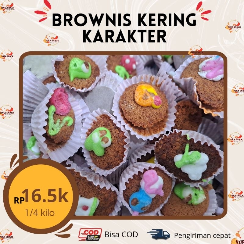 

Kue Brownies Coklat Panggang Kering Garing | Cookies Coklat Mini Karakter | Kue Lebaran Cap Cake mini | Biskuit Brownis Mini Rasa Coklat Manis Lucu Kemasan 250gr 500gr 1000gr