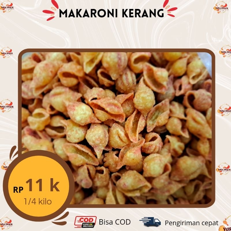 

Makaroni Bantat - Makaroni Keong Pedas Daun Jeruk | Makaroni bantet Sompil Keong Cikruh Balado Kemasan 250gr 500gr 1000gr