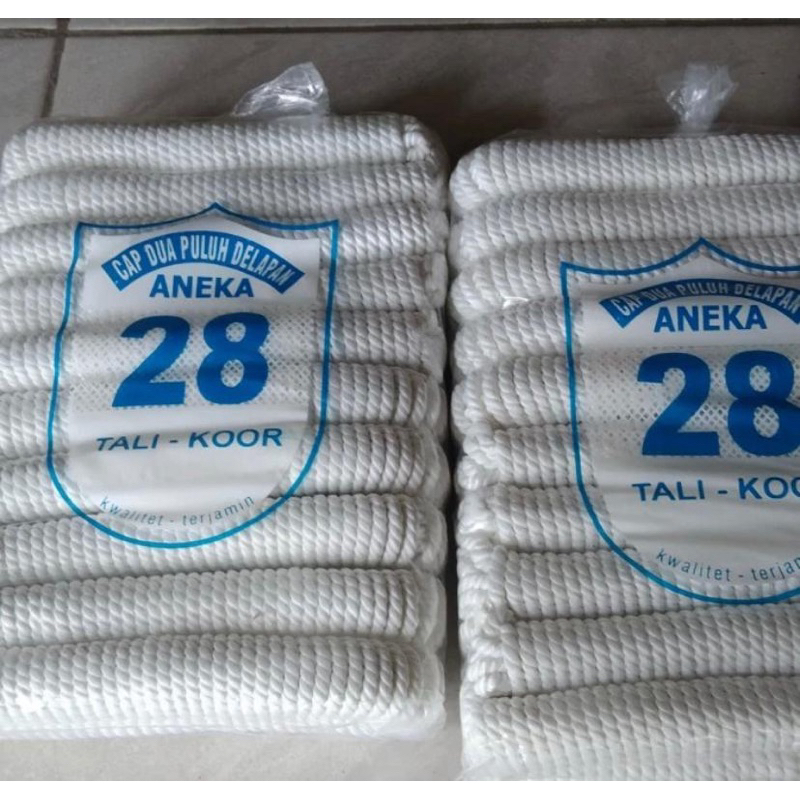 

Tali marlon pramuka 5m dan 10m