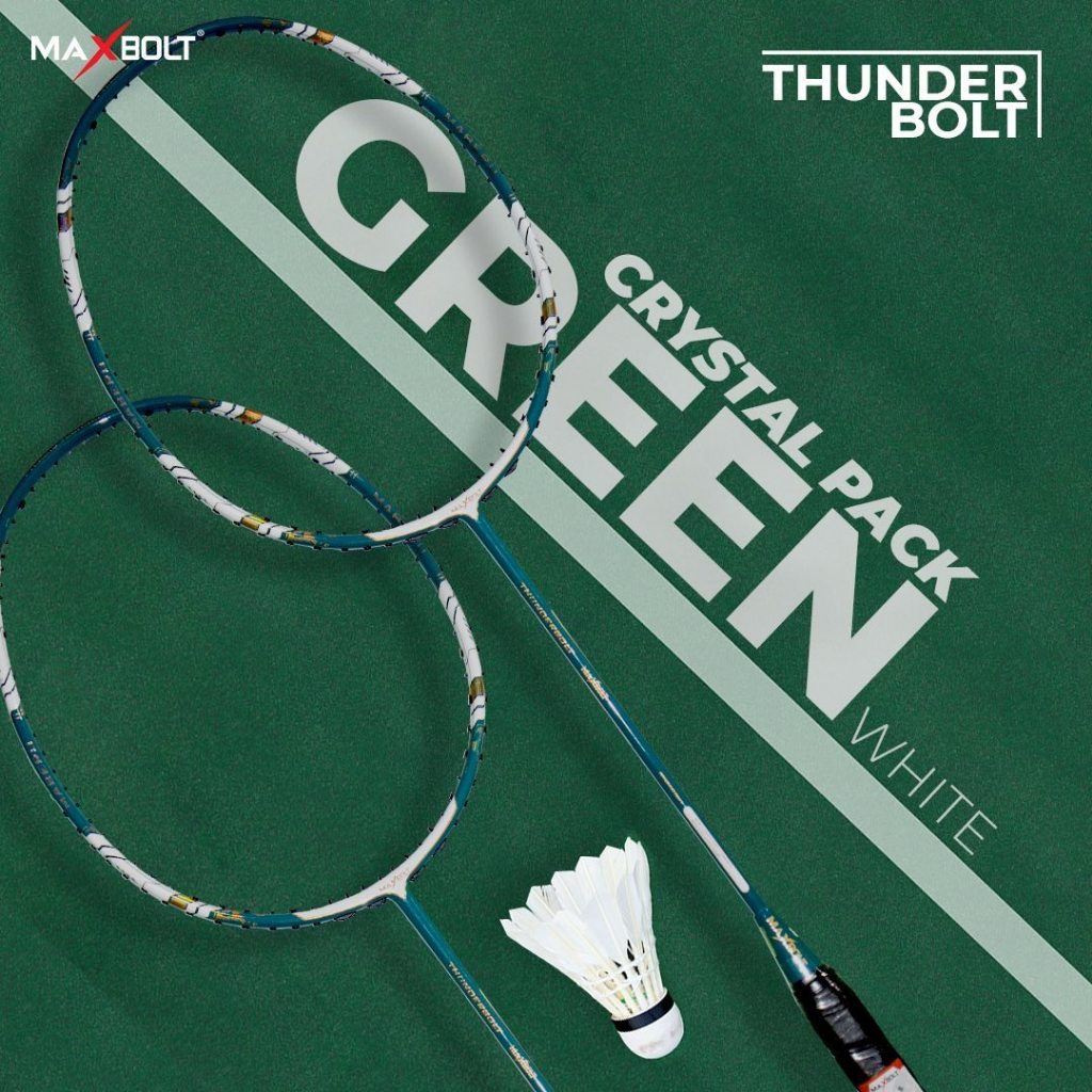 Raket Badminton Maxbolt Thunderbolt 35 LBS | Original 100%