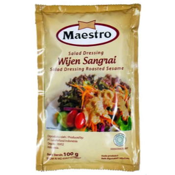 

Maestro Wijen Sangrai Salad Dressing 100gr/ mayo / mayonese/ sesame dressing