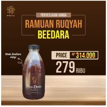 

MADU BEEDARA PROMIL UKURAN 440GRAM
