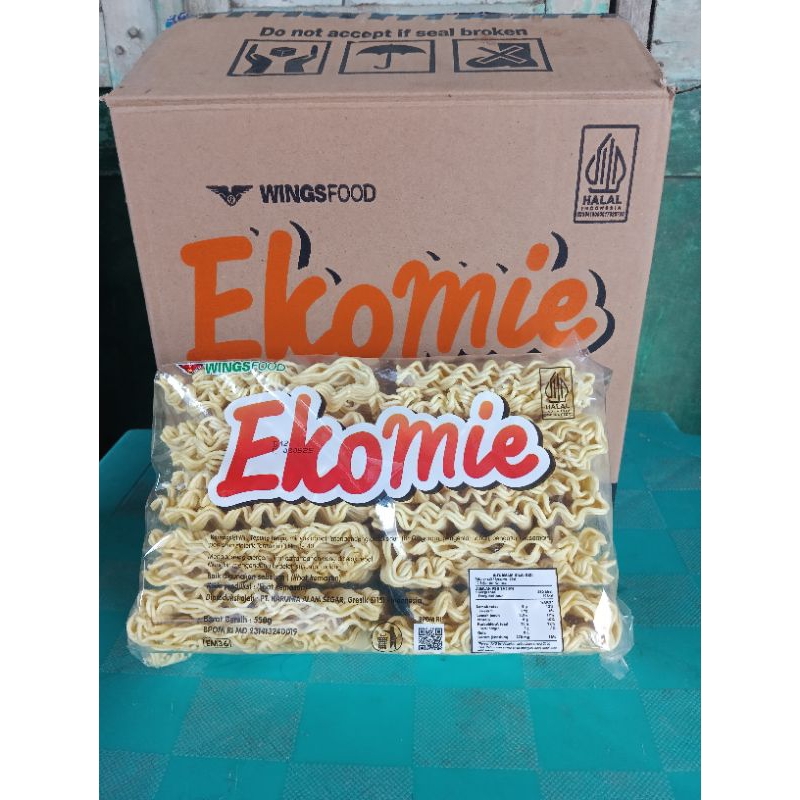 

*HN* (550 GRAM) MIE KERING EKOMIE 1 BAG ISI 10 KEPING