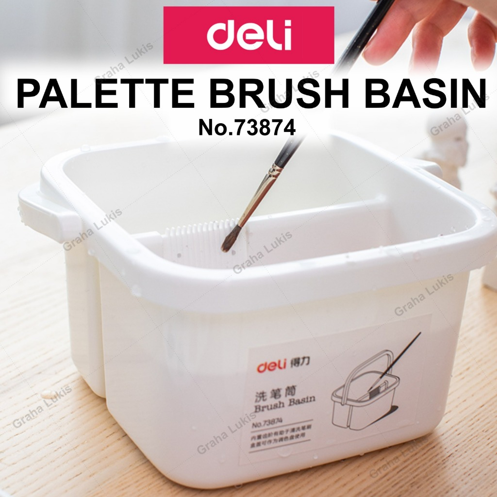 

Palette Brush Basin 73874 - Ember Pembersih Kuas