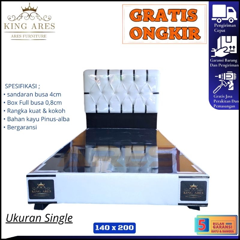 Divan 140x200 Minimalis Dipan Springbed Termurah Cirebon