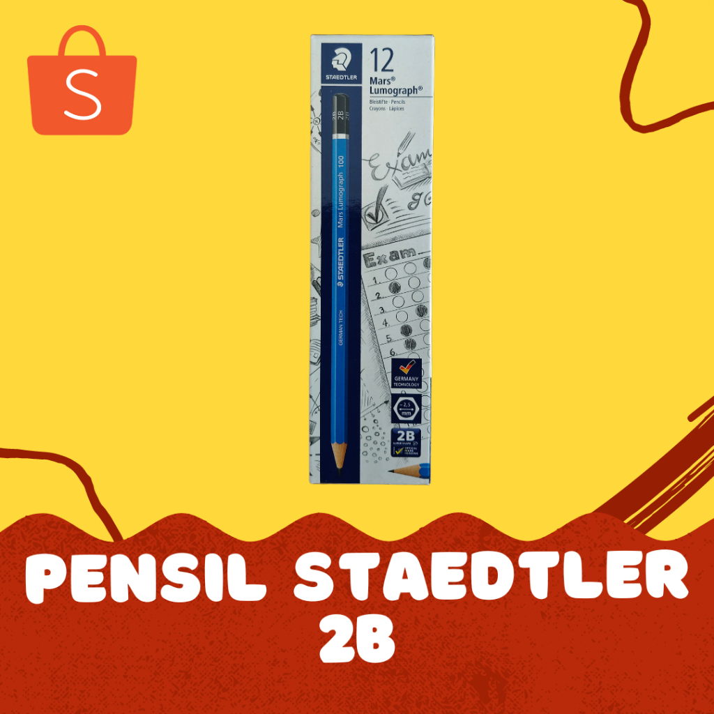 

Pensil Staedtler Lumograph 2B