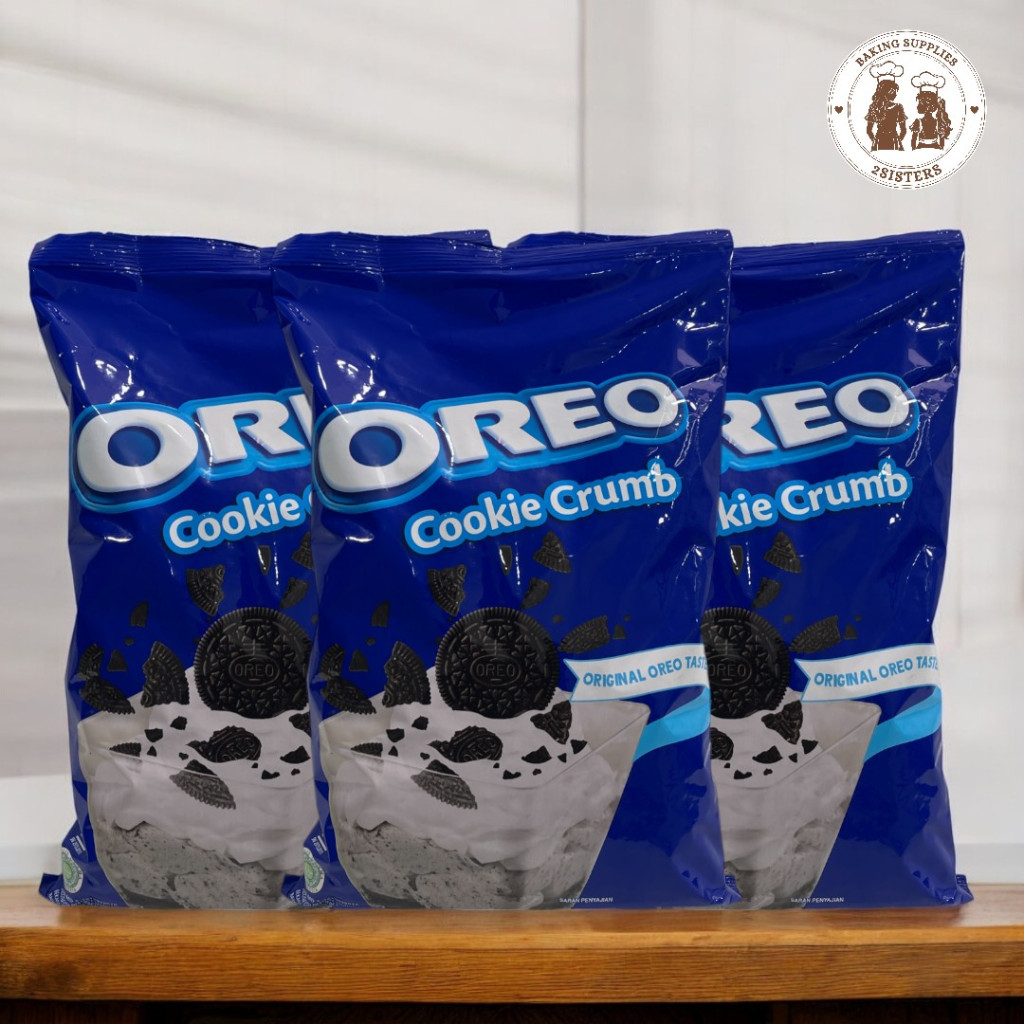 

Oreo Cookie Crumb Biskuit Bubuk / Hancur 1 kg