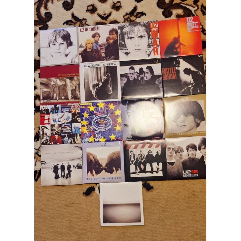 Box Set CD Audio U2 1976-2012 @ 2012 Universal-Island Records Limited USA.(17 albums Cds + big poste