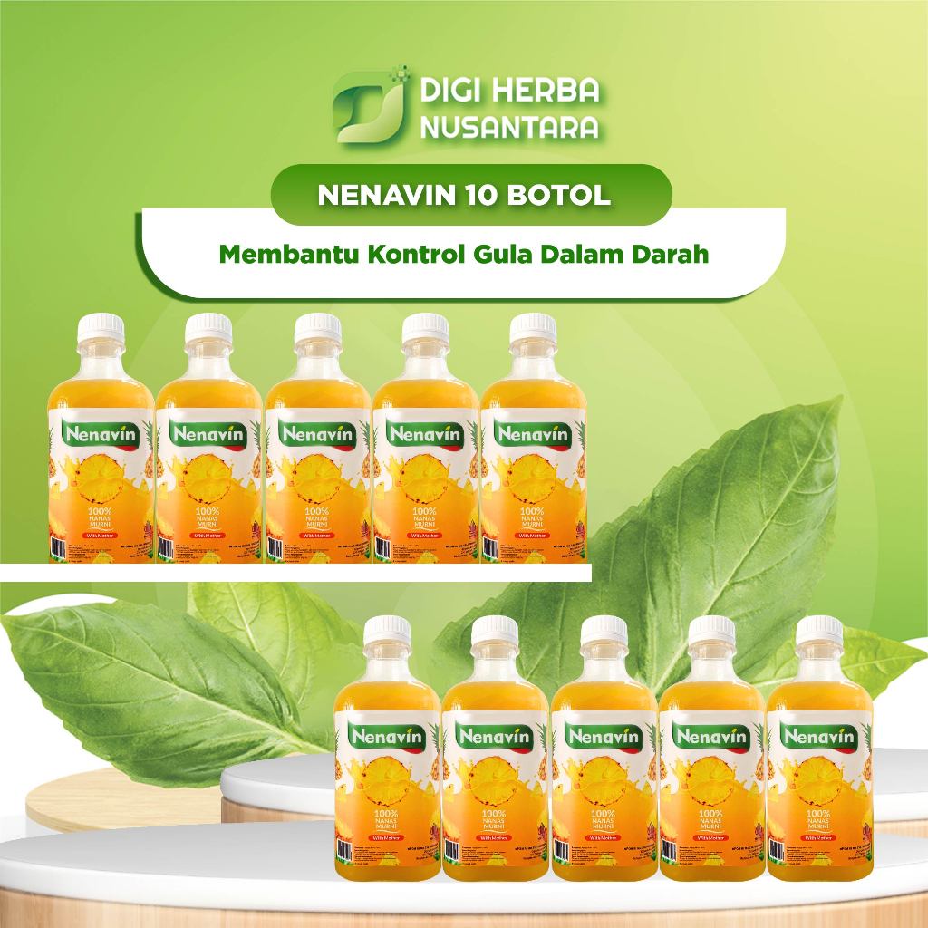 

NENAVIN - Membantu Atasi Diabetes dan Kontrol gula dalam darah - 10 Botol