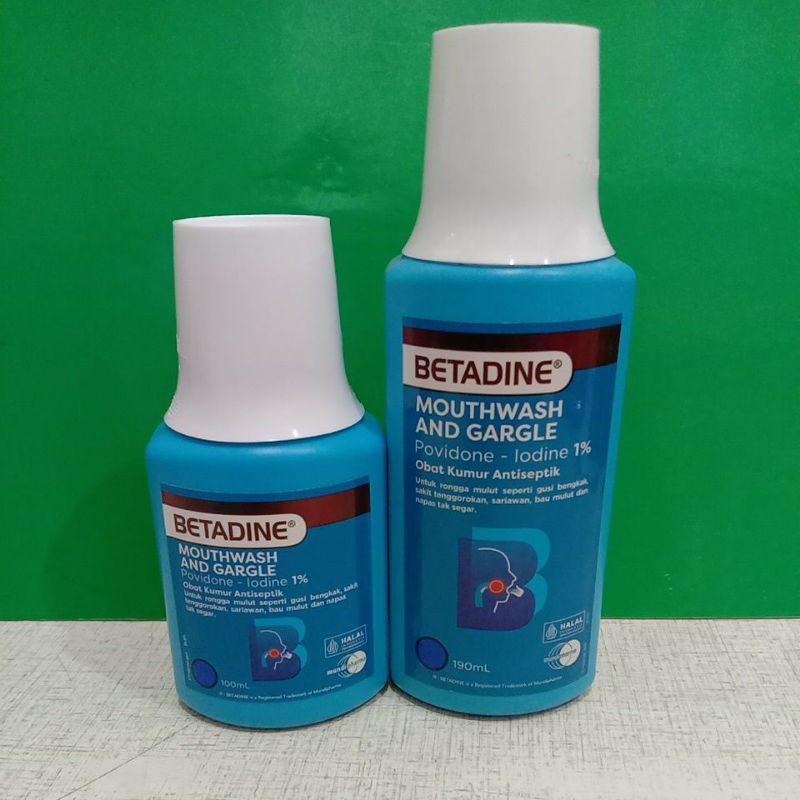 Betadine kumur/betadine mouthwash and gargle