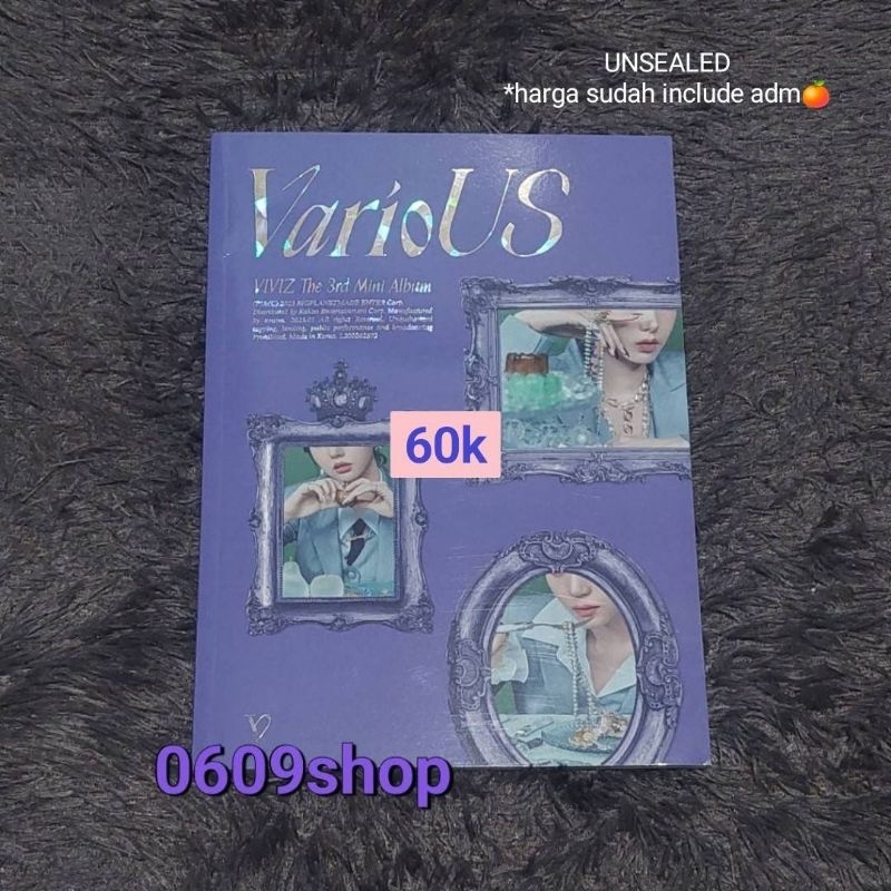 READY STOCK Album Only Unsealed VIVIZ Various Eunha Sinb Umji