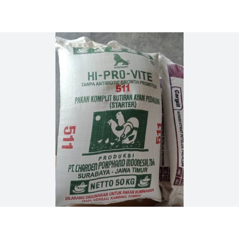 511 Starter Butiran Pakan Ayam Pedaging 1Kilo