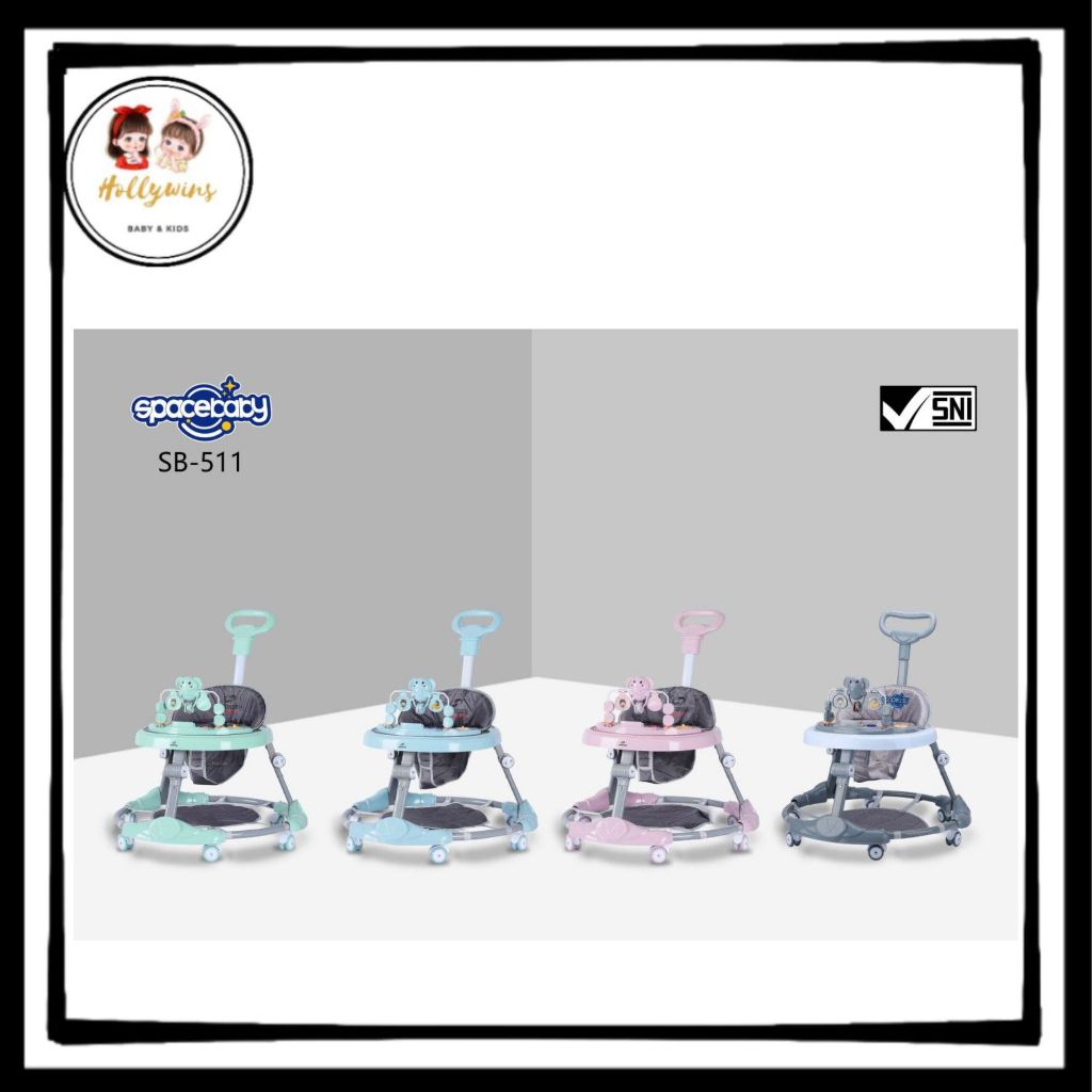 BABY WALKER SPACE BABY SB 511 (MAINAN GAJAH)