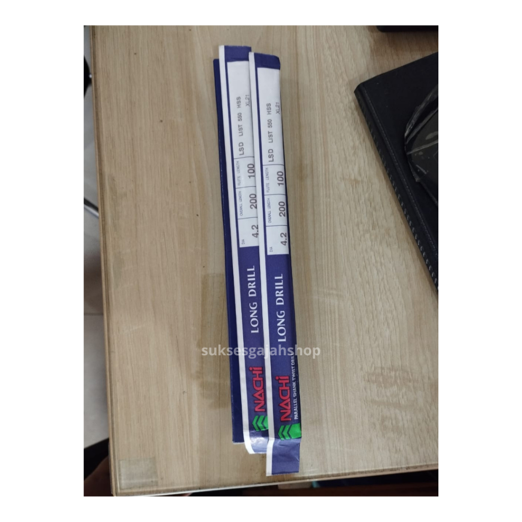NACHI MATA BOR PANJANG 4.2mm x 200mm x 100mm / MATA BOR PANJANG 4.2mm NACHI / NACHI MATA BOR LONG 4.