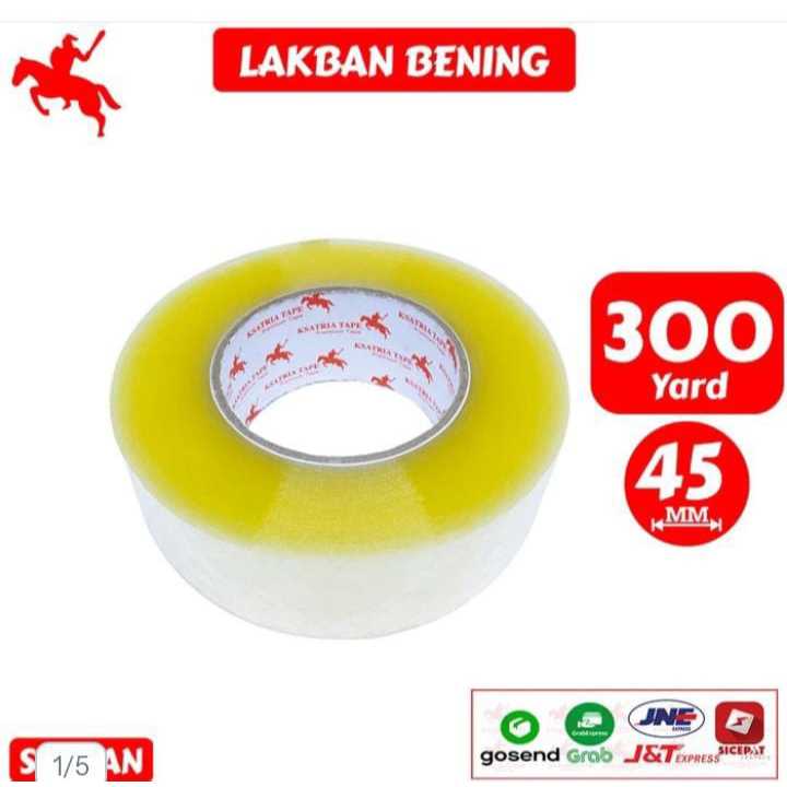 

HEN Online Shop -Lakban Bening / Cokelat Lebar 45 mm 300 Yard -Satuan