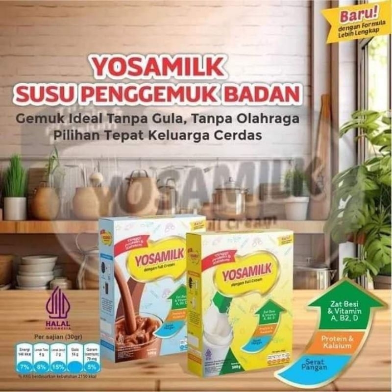 

YOSAMILK BPOM SUSU PENGGEMUK BADAN
