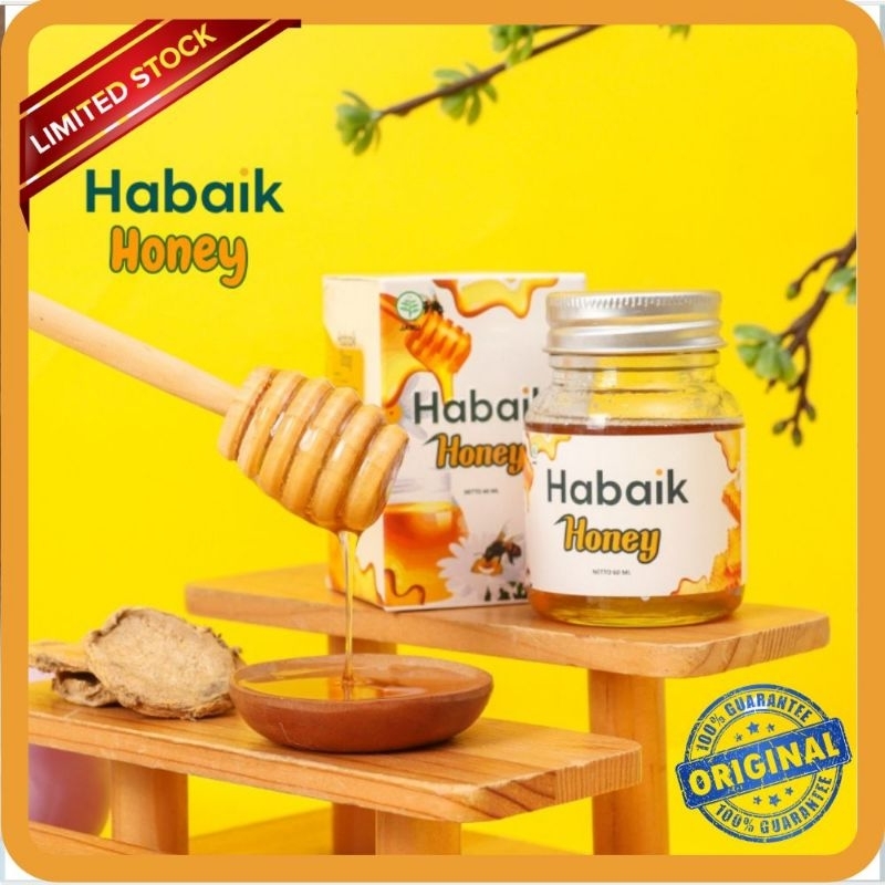 

Habaik Honey Kids 60ml Penambah Nafsu Makan Anak | Madu Original Ori Asli 100% Tanpa Campuran Murni Resmi BPOM Super Premium Grade A1 Herbal Obat Tradisional High Quality Premium Solusi Jaga Daya Tahan Tubuh Supplement Supplemen Imun Kesehatan Temulawak