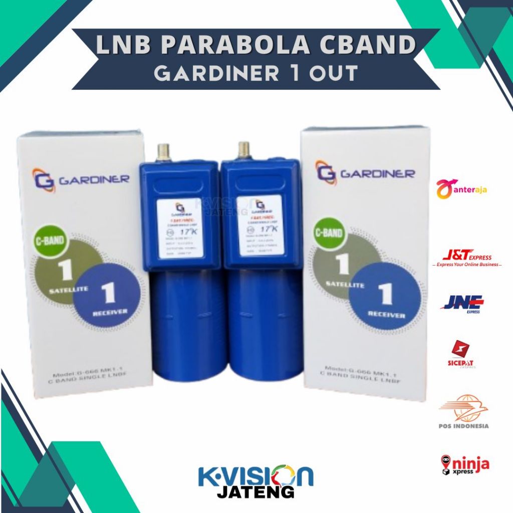 LNB PARABOLA CBAND / PARABOLA JARING 1 OUT GARDINER