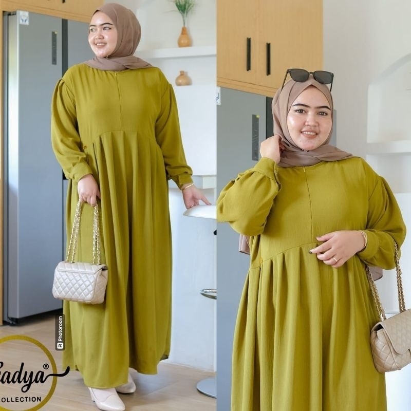 GAMIS JUMBO LD 130 LD 140 XXXL XXXXL 3XL 4XL GAMIS GAUN DRESS BAJU PENGAJIAN BAJU LEBARAN