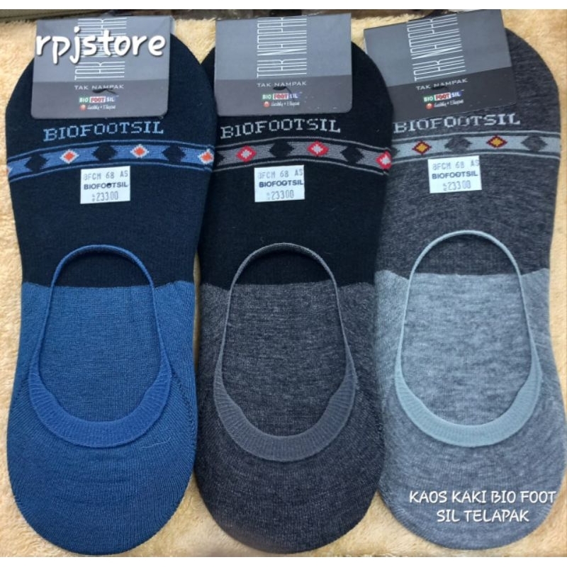 KAOS KAKI BIOFOOTSIL TELAPAK/TAK NAMPAK