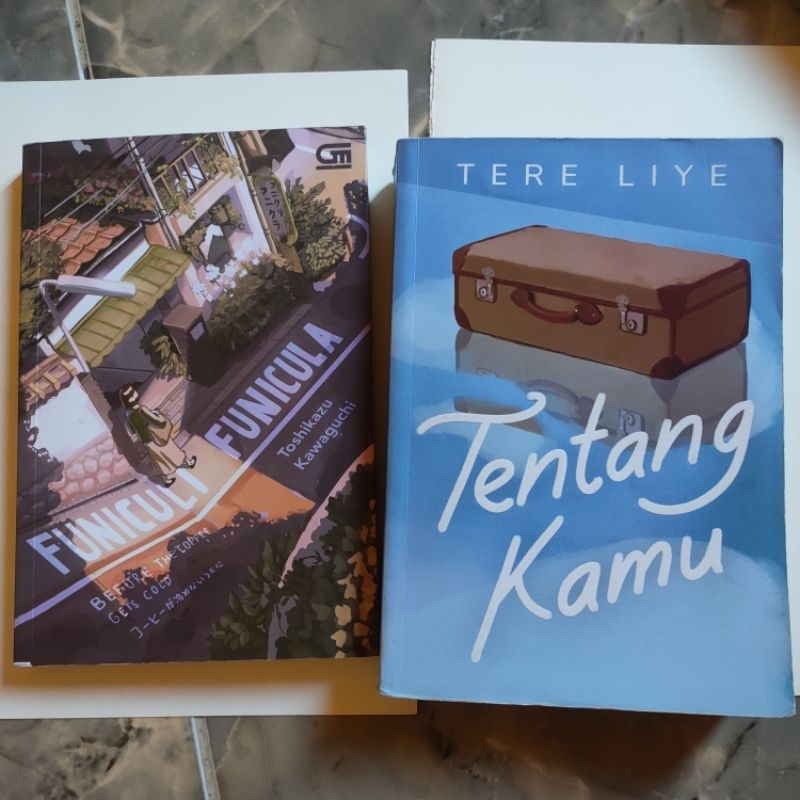 

BUKU TENTANG KAMU - tereliye (preloved) bonus buku funichuli funichula