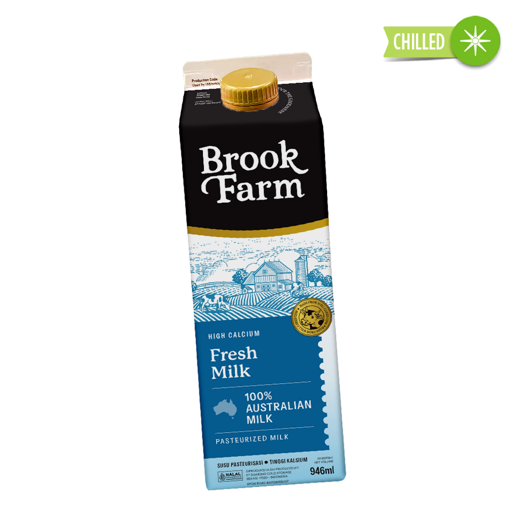 

Brookfarm Fresh Milk Plain 946Ml