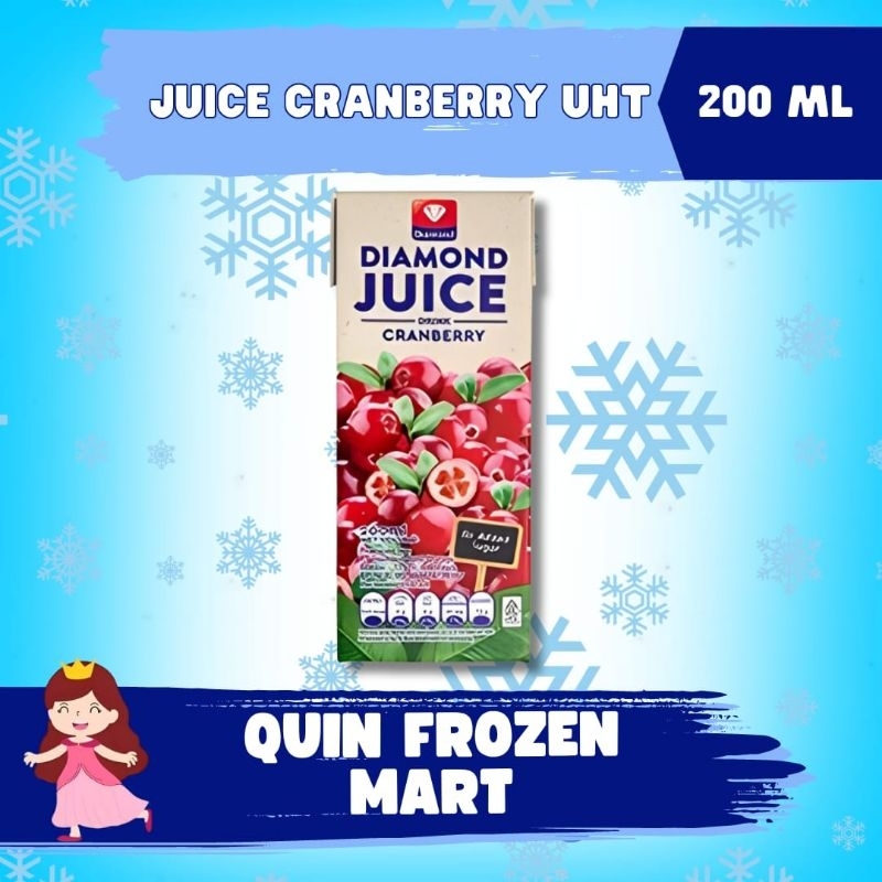 

DIAMOND JUICE CRANBERRY UHT 200 ML