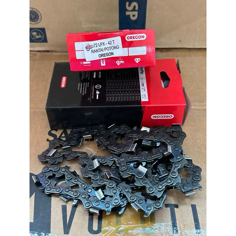 Rantai Chainshaw Oregon 42T (72LPX-42T/Potong 42 , 72RD-42T/Belah 42)