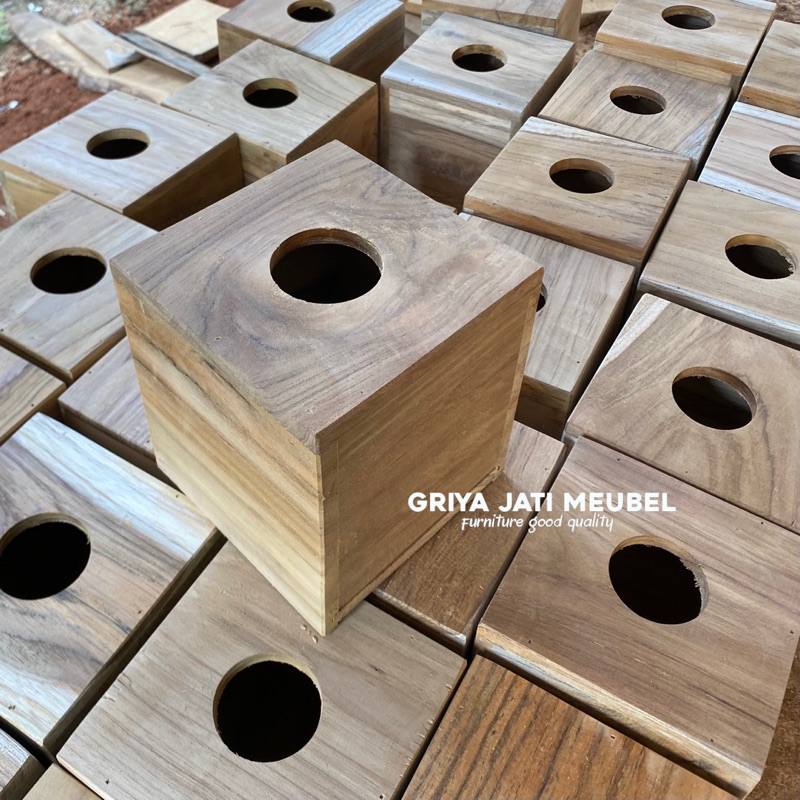 tempat tisu hotel | tempat tisu kayu jati | tempat tisu besar