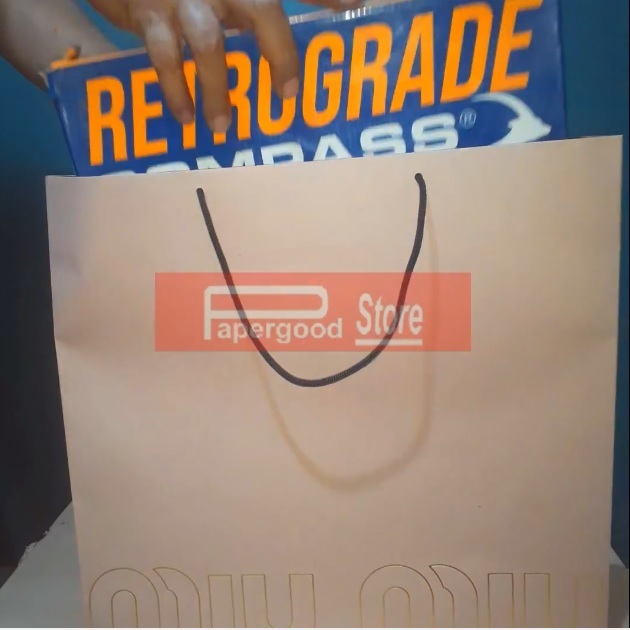 

Paper bag Miu miu jumbo premium original store