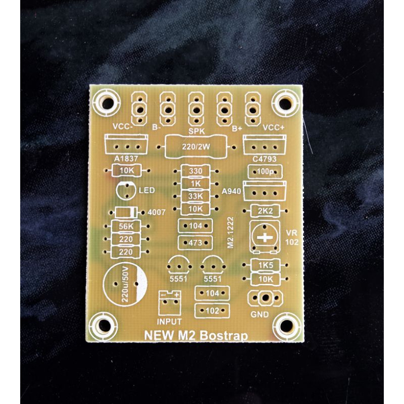 PCB New M2 Bostrap FR4.