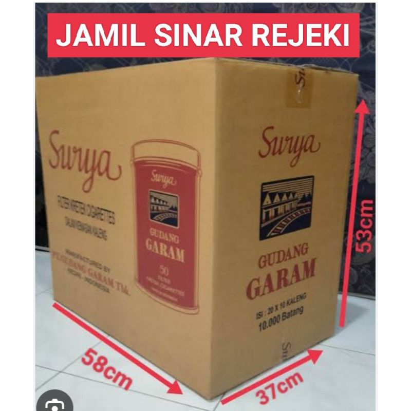 dus gudang garam kaleng