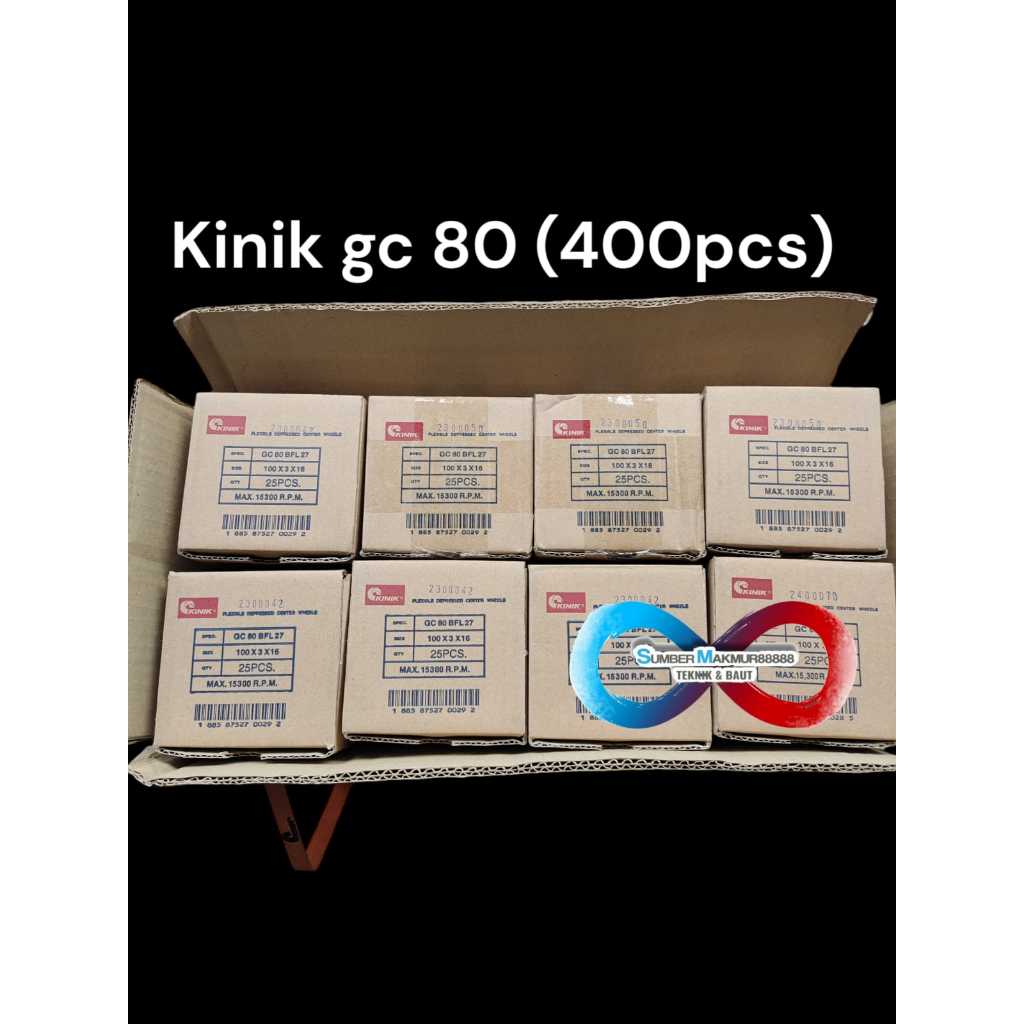 Batu gerinda kinik flexible gc 80 ( 1 karton )
