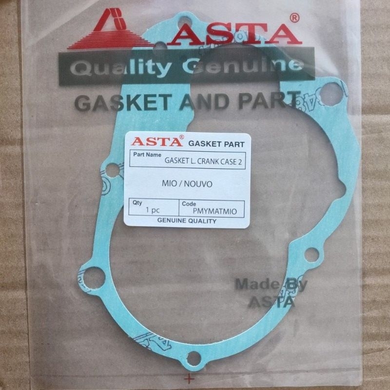 gasket paking rasio gear box mio karbu, mio soul, nouvo, mio sporty, mio smile, mio soul, fino karbu
