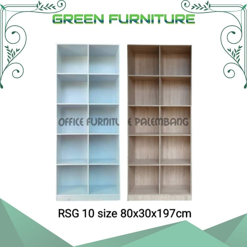 rak buku RSG 10 lemari laundry rak arsip kantor rak serbaguna