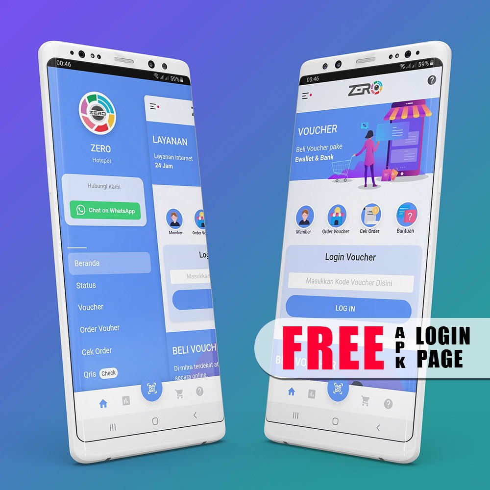Login Page Hotspot Mikrotik Premium [V1]