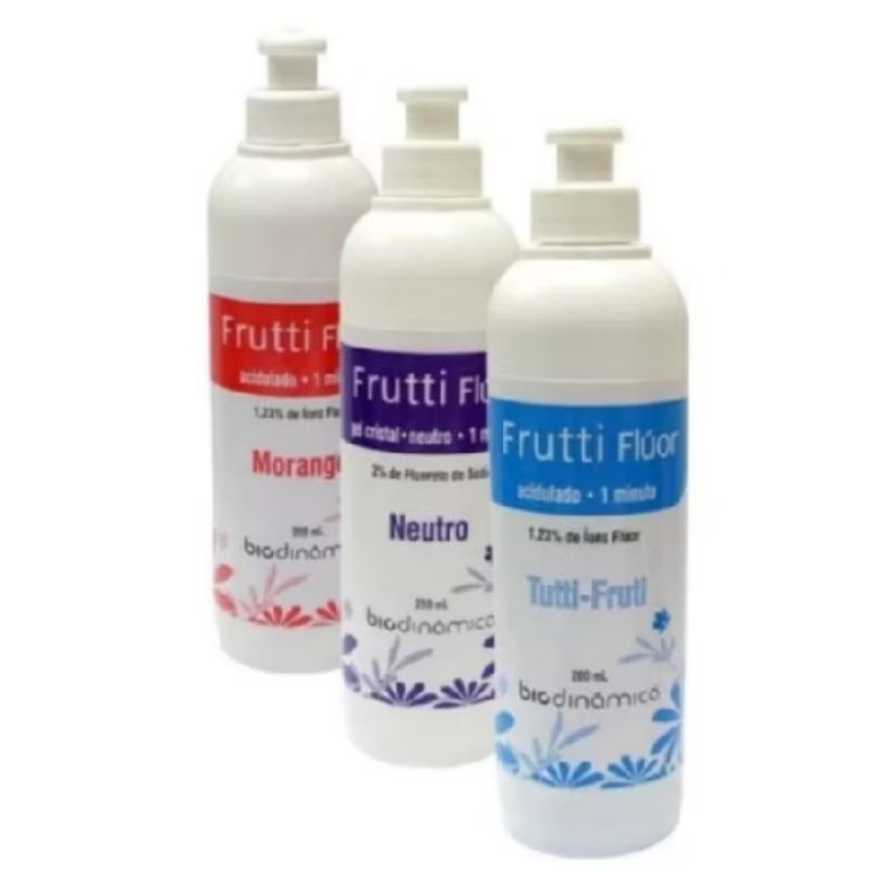 Frutti Fluor Biodinamica 250ml Pilihan Rasa Tutti Frutti Stroberi Netral free sendok 1 pcs