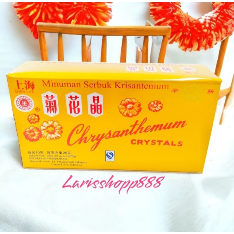 

teh kembang chrysanthemum crystals / minuman serbuk instant krisantemum