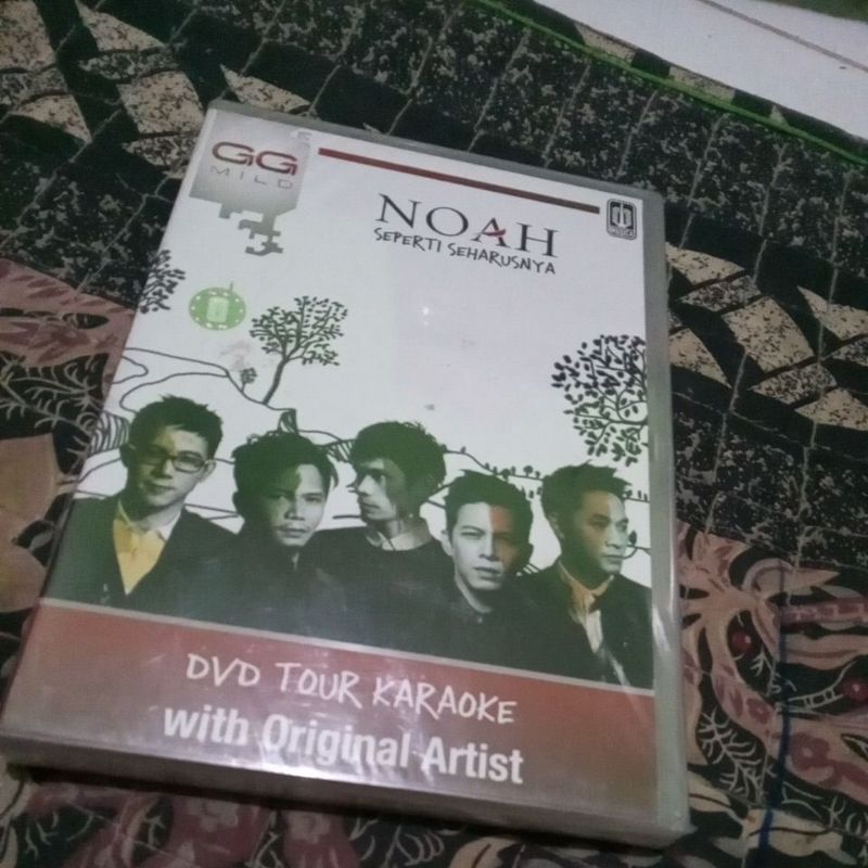 NOAH SEPERTI SEHARUSNYA  DVD TOUR KARAOKE