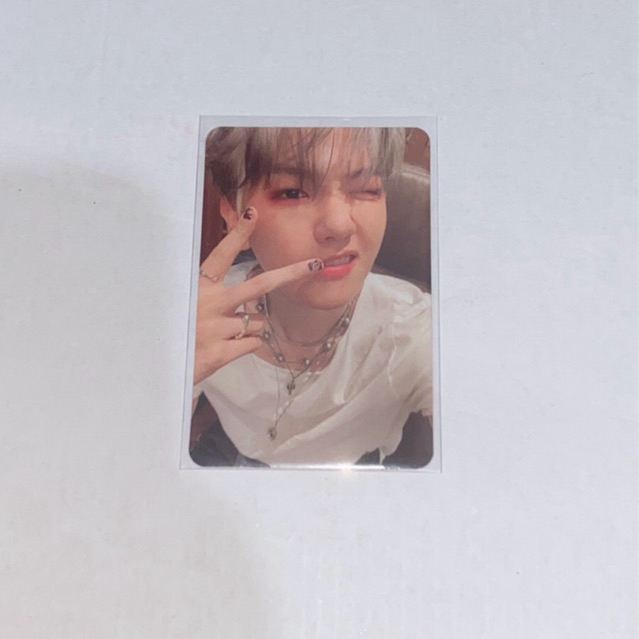 photocard baekhyun smini sg24 trading card lonsdaleite