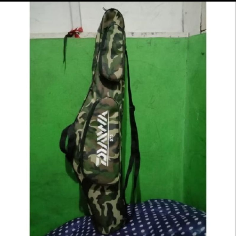 tas pancing dawa model terbaru 2 saku muat 2joran