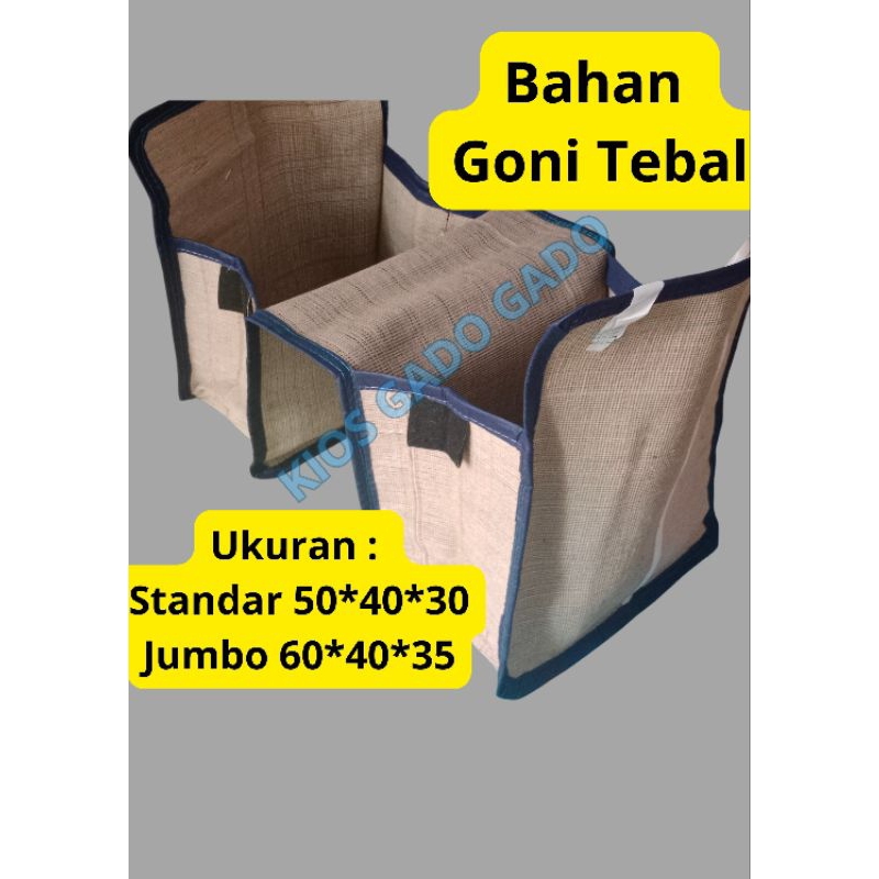 Tas Obrok Motor Murah / Tas Bronjong Motor / TPOS Motor / Tas Kandek / Tas Kurir Ukuran Standar dan 