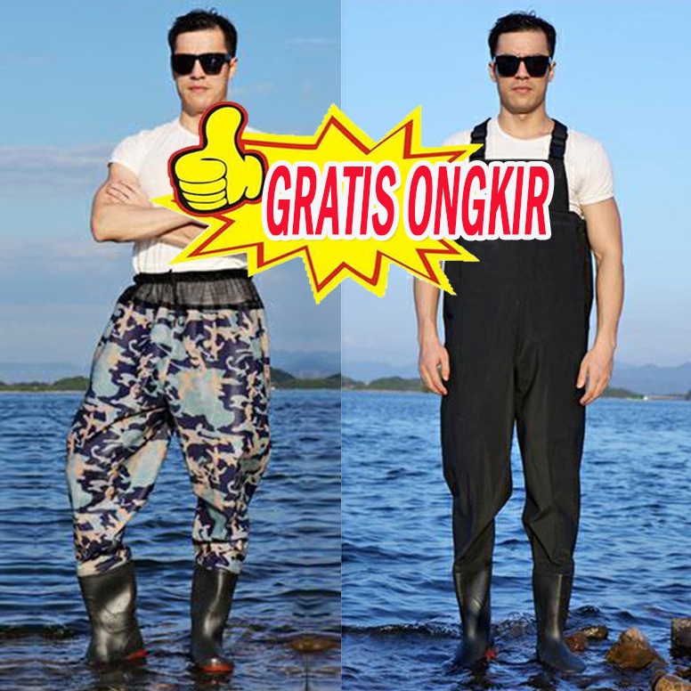 Paling Disukai Sepatu Boot Petani Sawah Panjang Anti Keong Dan Tahan Air Full Karet