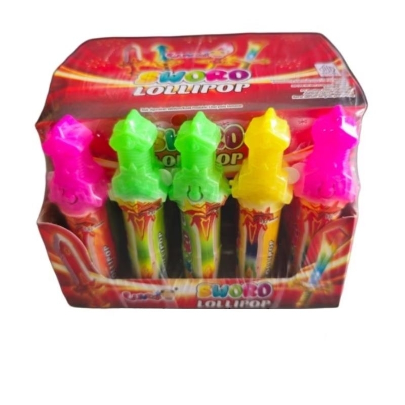 

Luvmi Permen Pedang Lampu Sworo Lollipop Sword Isi 30 Pcs