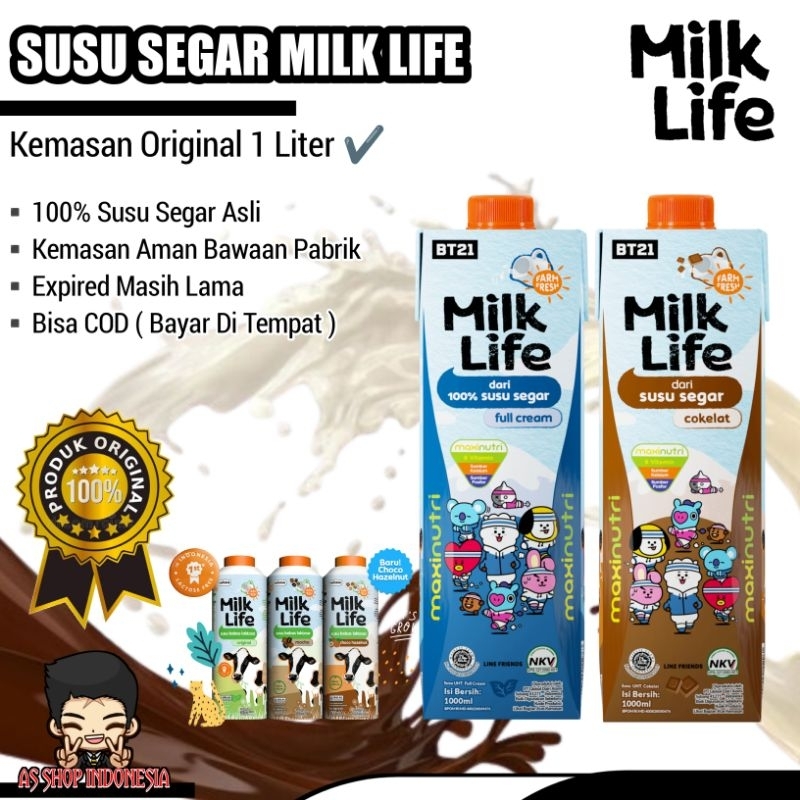

Susu Segar Milk Life 1 Liter Termurah