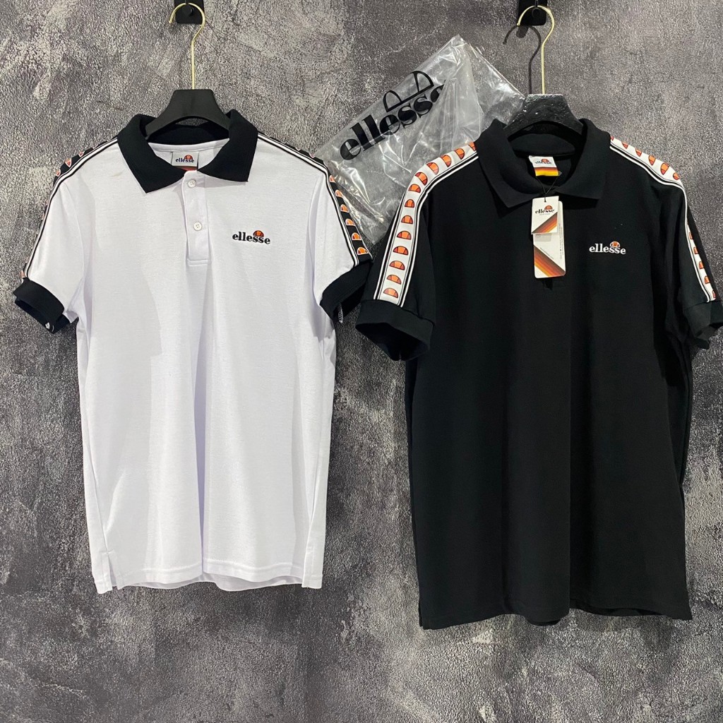 Kaos Kerah ELLESE Polo Overfit Casual Pria
