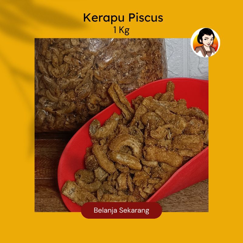 

KERAPU PISCUS PEDAS MANTAP GILA/ CAMILAN MAK'E/ CEMILAN KERAPU PEDAS/ JAJANAN KERAPU PEDAS/ SNACK KILOAN