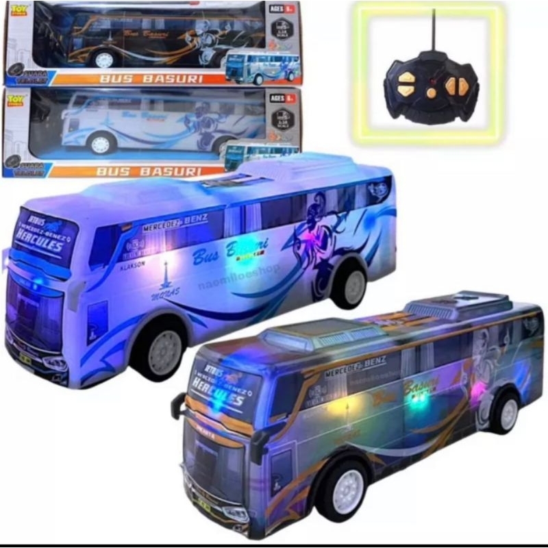 Mainan Anak Bus Bes Bis Tayo Basuri Telolet Remot Kendaraan Mainan Ada Suara Nyala